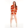 6casaco faux fur laranja