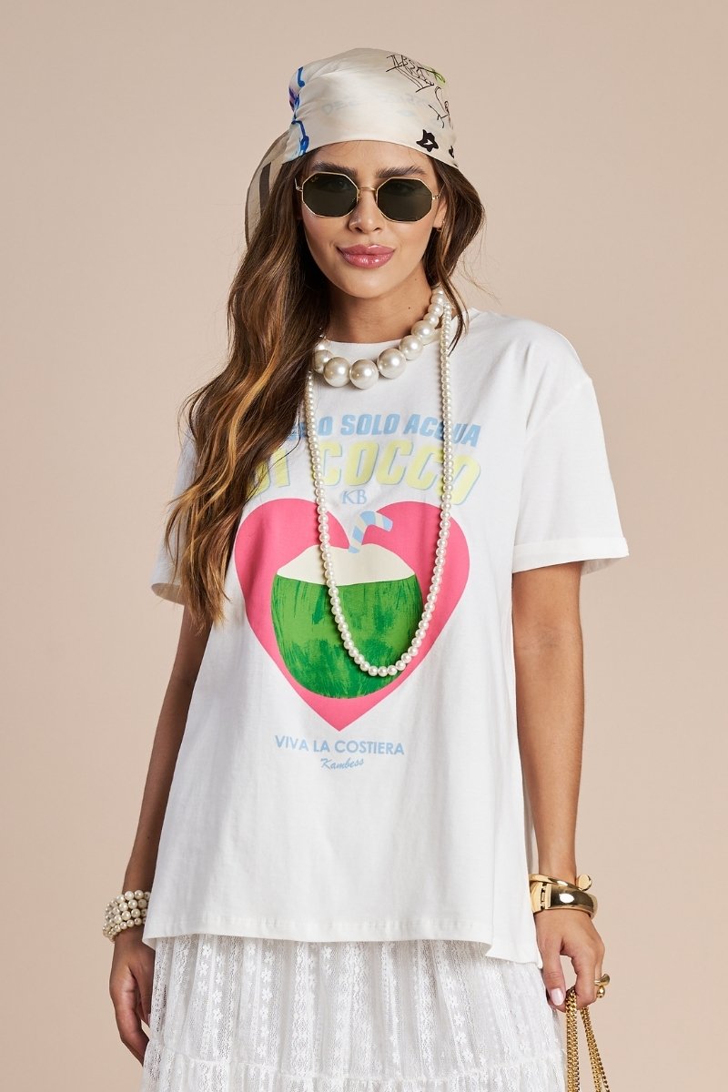 T-Shirt Katiana Com Estampa 
