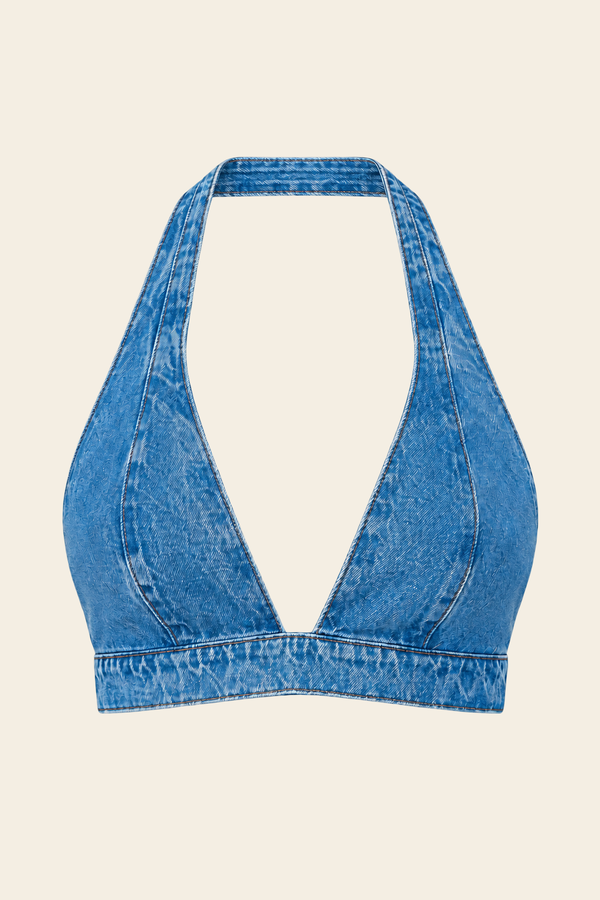 Top Silvia De Jeans - Azul